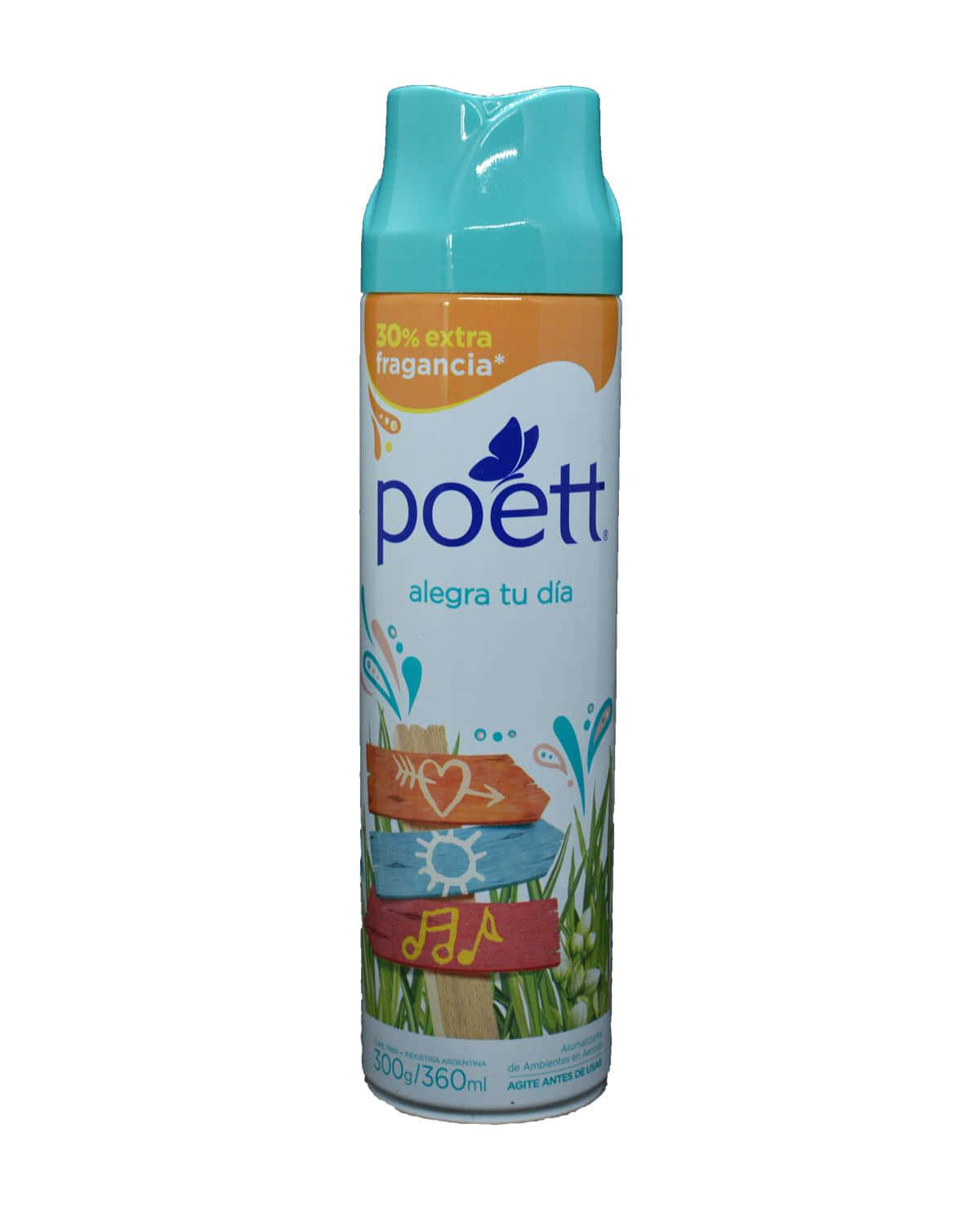 Desodorante Poett 30% Extra alegra Tu Dia 360 Ml